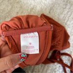 Xhilaration Rust Colored Smocked Bikini Top Photo 3