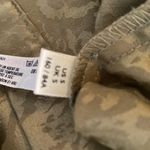 Urban Outfitters Out From Under Jayce Jacquard Jumpsuit Womens S Olive Green Satin Embossed Photo 8