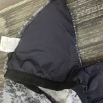 Jantzen  Gray & Black Floral Embellished Tankini Sleeveless Top M Photo 3