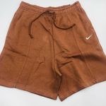 Nike Brand New Women’s Sportswear Essential Fleece High Rose Shorts For Women M Photo 1