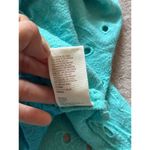 Free People Women's Palms Spring Eyelet Blue Green Dress Size Xs NWT Photo 4