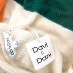 Anthropologie Davi & Dani Colorblock Striped Cardigan Sweater Top Dolman Sleeve Slouchy Photo 5