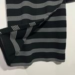 New  Textured‎ Stripe Dress Black & White Size Medium Chico's Size 1 Photo 7