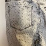 NYDJ Womens Gray Allover Jewel Print Denim Ira Jeans 16 16W 38”Relaxed Ankle Photo 7