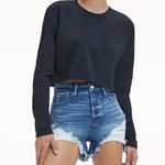 Good American  Bombshell Shorts Blue 646 0/25 Photo 0