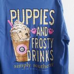 Simply Southern  Puppies And Frosty Logo Long Sleeve T-Shirt Photo 1
