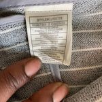 Cupcakes and Cashmere NWT  Light Heather Grey Pin Strip Blazer Size XS Photo 4