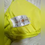 Shade & Shore Vibrant Yellow Padded Bikini Top Photo 7