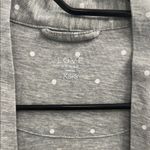 Gray Polka Dot Cardigan Size XS Photo 1