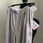 Jockey Soft Rib Knit lounge Pants in Light Gray Size L Photo 1