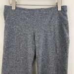Athleta Heathered Light Grey Straight Leg Legging Pants NEW Photo 3