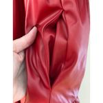 JODIFL  Red Faux Leather Dress NWT size XL Photo 2