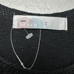 Free People Beach Women's Nina Sweater Dress Black M Sleeveless Knit Minimalist Photo 8