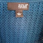 ANA Blue Faux Fur and Sweater Vest Size Large‎ Photo 2