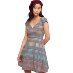 Anthropologie Moulinette Soeurs • Plaid Multi Colored Finley Dress Photo 3