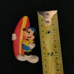 Disney Vintage Mickey Mouse Surfer Surf Board pin Photo 2