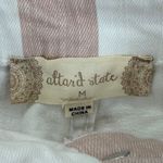 Altar'd State Womens Size M Pink White Striped Cutoff Denim Shorts Frayed Hem Size M Photo 6