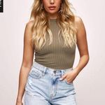 VICI NWT Pax High Rise Cuffed Jean Shorts Photo 0