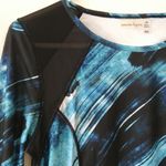 Nanette Lepore activewear top mesh shoulder thumb holes women Size Small Photo 4