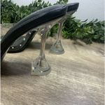 Cape Robbin  Clear 4” Heels w/Rhinestones Ladies Sz 9 Photo 3