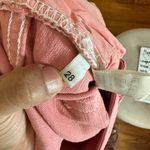 Acne Studios Straight Leg Jeans In Pink Salmon Size 28 Photo 7