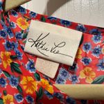 Kathie Lee Collection KATHIE LEE pink‎ floral blouse women's size 16 Photo 7