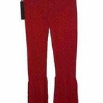 House of Harlow 1960 x REVOLVE Jeane Pant Racing Red Beach Crochet Sz large New Photo 0