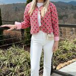 Pink quilted jacket Size L Photo 4