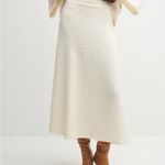 Elegant 2 piece Cream Skirt and sweater top Photo 2