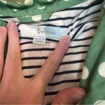 Boden Green Polka Dot Hooded Coat Size 4 Photo 5