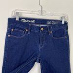 Madewell  Dark Wash Denim Rail Straight Leg Low Rise Jeans Size 27x34 Photo 2