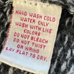 Derek Heart  Chunky Knit‎ Cardigan Sweater Juniors Size S Gray 2 Button High Neck Photo 9