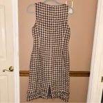 Yves cossette depeche mode vintage plaid tweed sleeveless dress pink black 4 Photo 1