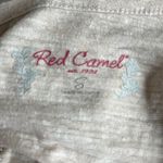 Red Camel  Tank Top Womens Small Beige Crochet Lace Photo 6