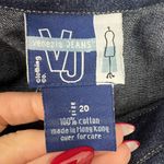 Vtg Venezia Jeans Sz 20 Shirt Denim Dress Collared 90s Y2K Short Sleeve Popover Photo 4