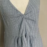 Lucky Brand  VNeck Tank Top Blue Size Small Photo 1