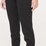 Lululemon  Athletica Warm Down Joggers sweatpants Size 12 Faded Black Photo 0