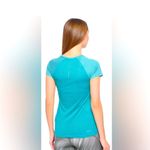 Nike  Running Dri-fit Dry Miler Mesh Athletic Top "Turbo Green" [Teal] size M Photo 1