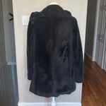 Reiss Premium Vegan Fur Navy Blue Luxury Jacket Size Extra Small Photo 7