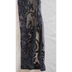 Sherri Hill Black Lace Two Piece Homecoming Dress Open Back Long Sleeves Prom Grad Dress Photo 12