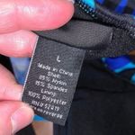 Apt. 9  Womens Bikini Top Swimsuit Flutter Flounce Bright Tropical Print Large Photo 8