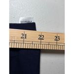 Eileen Fisher  Navy Blue Pull-on Ankle Pants 3X Plus Elastic Preppy Classic Photo 5