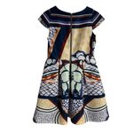 Ted Baker Wrennie Africa Tribal Floral Print Cap Sleeve Fit & Flare Dress 8 Photo 11