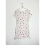 Free People NWT Light Red Rose Bud Short Sleeve Dress Size 6 Bohemian Coquette Photo 12