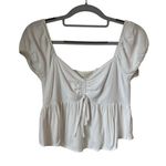 LA Hearts White  Blouse - Small Photo 0