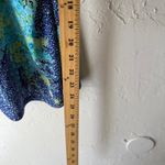 Y2K Yoyo5 Blue Floral Spaghetti Strap Tank Top Size M Funky Retro Going Out Top Size M Photo 7