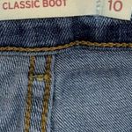 Levi's Levi’s Size 10 Classic Boot Cut Jeans Mid Rise Flat Stretch Denim Blue Women’s Photo 2