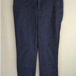 Lauren Ralph Lauren Women's Mid Rise Cotton Straight Leg Dress Pants Blue Size 2 Photo 0