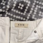Free People White Zip Up Mini Skirt Photo 2