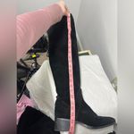 Vince Camuto  Karinda Black Suede Over The Knee Boot Sz 10 Photo 5